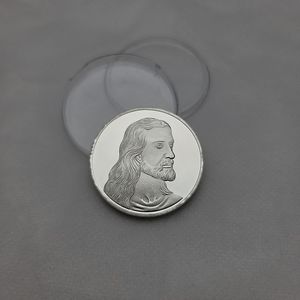 1 oz. Jesus Christ Last Supper .999 Copper Silver Plated Novelty Coin